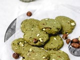 Biscuits au thé matcha vegan