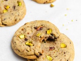 Cookies à la pistache et aux chocolat vegan