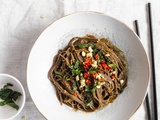 Nouilles soba au miso et au gingembre