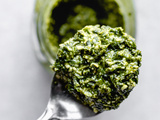 Pesto vegan au persil et basilic