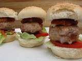 Mini burgers de porc sauce bbq