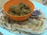 Pour le plaisir (60) : Roti canai et son curry de mouton