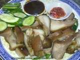 Pour le plaisir (65) : Groin de porc poché (ផាក់ឡូវច្រមុះជ្រូក)