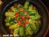 Tajine aux courgettes du jardin