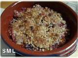 Crumble aux quetsches