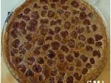 Tarte amandine version cerises/noisettes