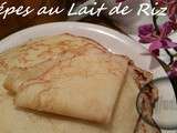 Crépes au lait de riz ( au Thermomix )