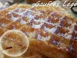 Gaufres Légères sans sucre ni matiere grasse ( au Thermomix )