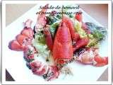 Homard en Salade folle