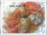 Kefta de dinde