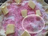 Kouign-amann aux pralines roses ( au Thermomix )