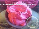 Mousse à la framboises ( leger Thermomix )