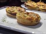 Mini-quiches au Chorizo à la Brousse et aux Tomates Séchées