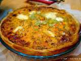 Quiche Saumon, Surimi et Mozzarella