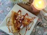 Tarte Noisettine aux Fruits {Sauce Caramel Beurre Salé}