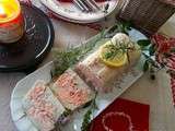 Terrine de Saumon aux Aromates et au Lait d’amande