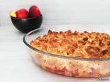 Crumble de pêches et nectarines