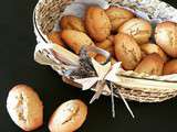 Madeleines au beurre de cacahuète