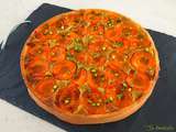 Tarte abricots pistaches