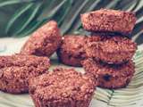 Biscuits banane et son d’avoine * gluten free / vegan