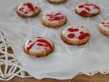 Halloween * Biscuits sanguinolants au citron et fruits rouges (gluten free)