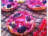 Tartelettes rustiques aux fruits des bois gluten & lactose free