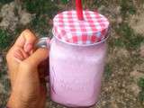 Milk shake coco framboise