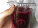 Smoothie Abricot pomme poire et fruits rouge