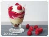 TRiffle aux framboises - Triffle de framboesa