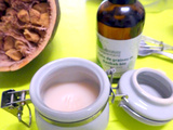 Bienfaits : Creme de soin avec de l'huile de coco/argan/baobab