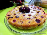 Clafouti aux cerises et au limoncello