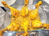 Cuisses de poulet à la crème curcuma /gingembre