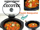 Mijoteuse chup chup cecotec et une video du poulet basquaise