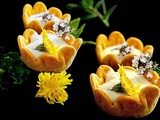 Mini coupelles veggy carotte crème sardine huile de poisson