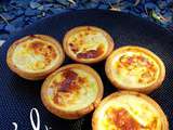 Mini quiches lorraines feuilletées aux lardons et au gouda