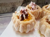 Petite charlotte à la crème pâtissière et fruits