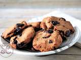 Cookies aux canneberges