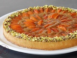 Tarte aux abricots/ pistaches