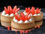 Tarte fraise vanille et citron vert