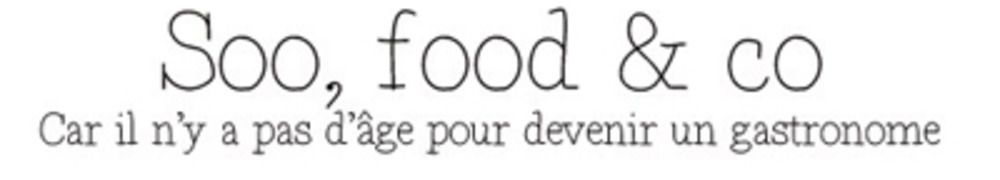 Recettes de Soo, food & co