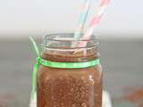 Smoothie avocat-chocolat