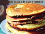 Pancakes fourré à la pâte à tartiner