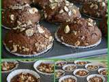 Muffins choco-noisette