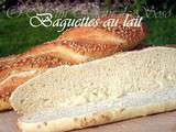 Baguettes au lait