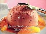 Parfait au chocolat grand marnier sauce a l'orange