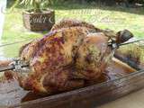 Poulet roti - saumurage & tourne broche