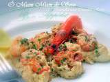 Quenelles aux crevettes roses