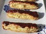 Eclairs au Chocolat et Crème Patissière-Sousoukitchen