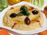 Houmous – طريقة تحضير الحمص بالطحينة