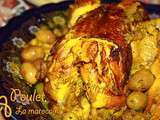 Poulet de compagne à la marocaine